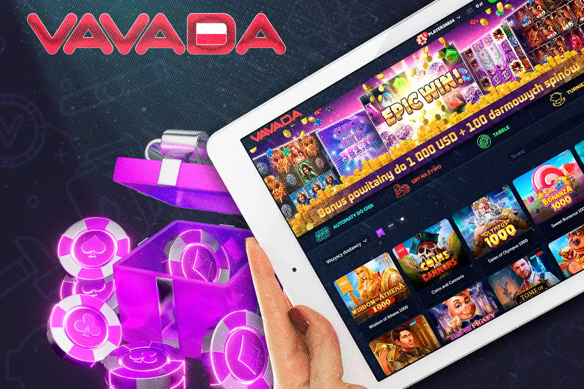 Recenzja najlepszego polskiego kasyna Vavada