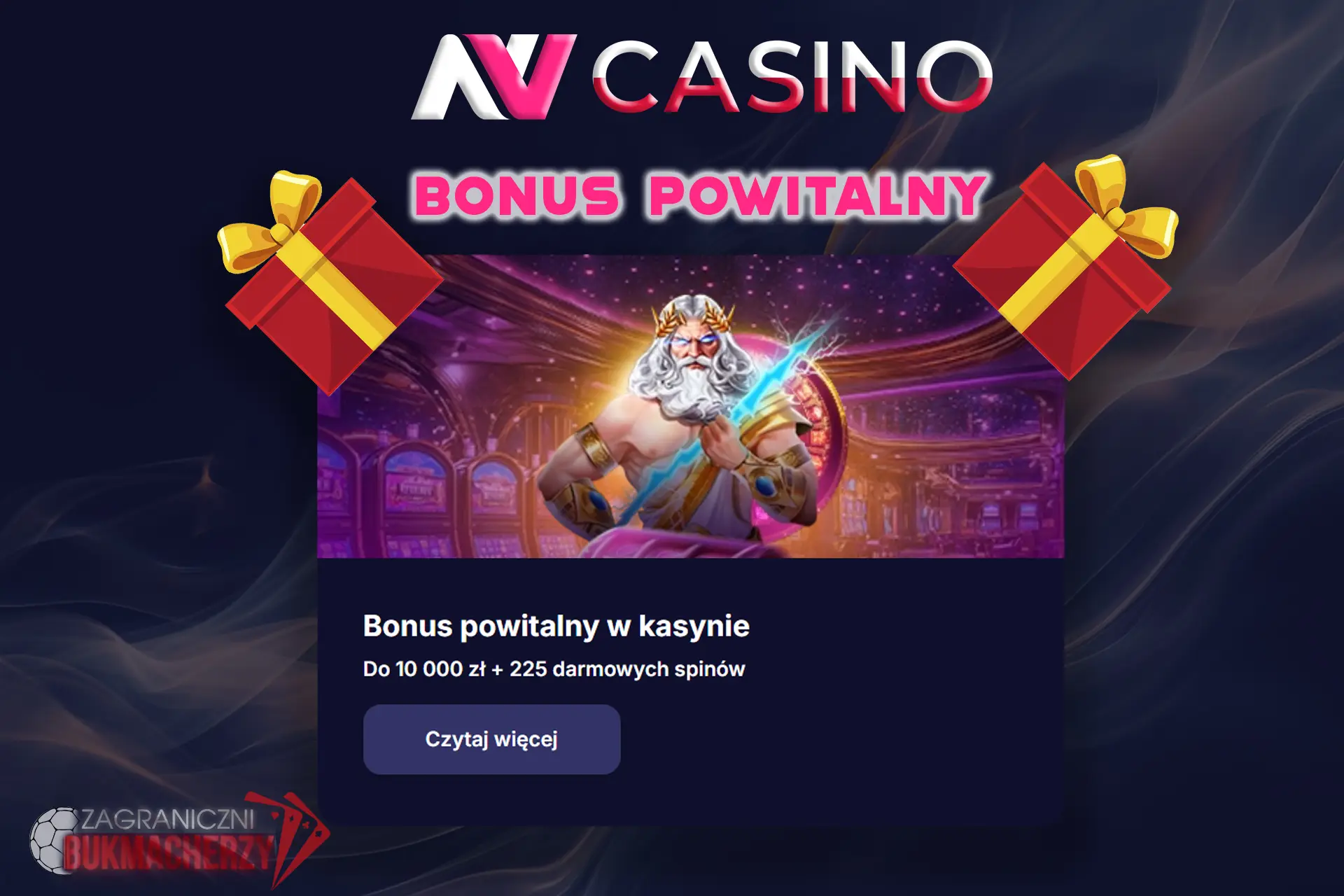 Odbierz swój bonus powitalny w kasynie