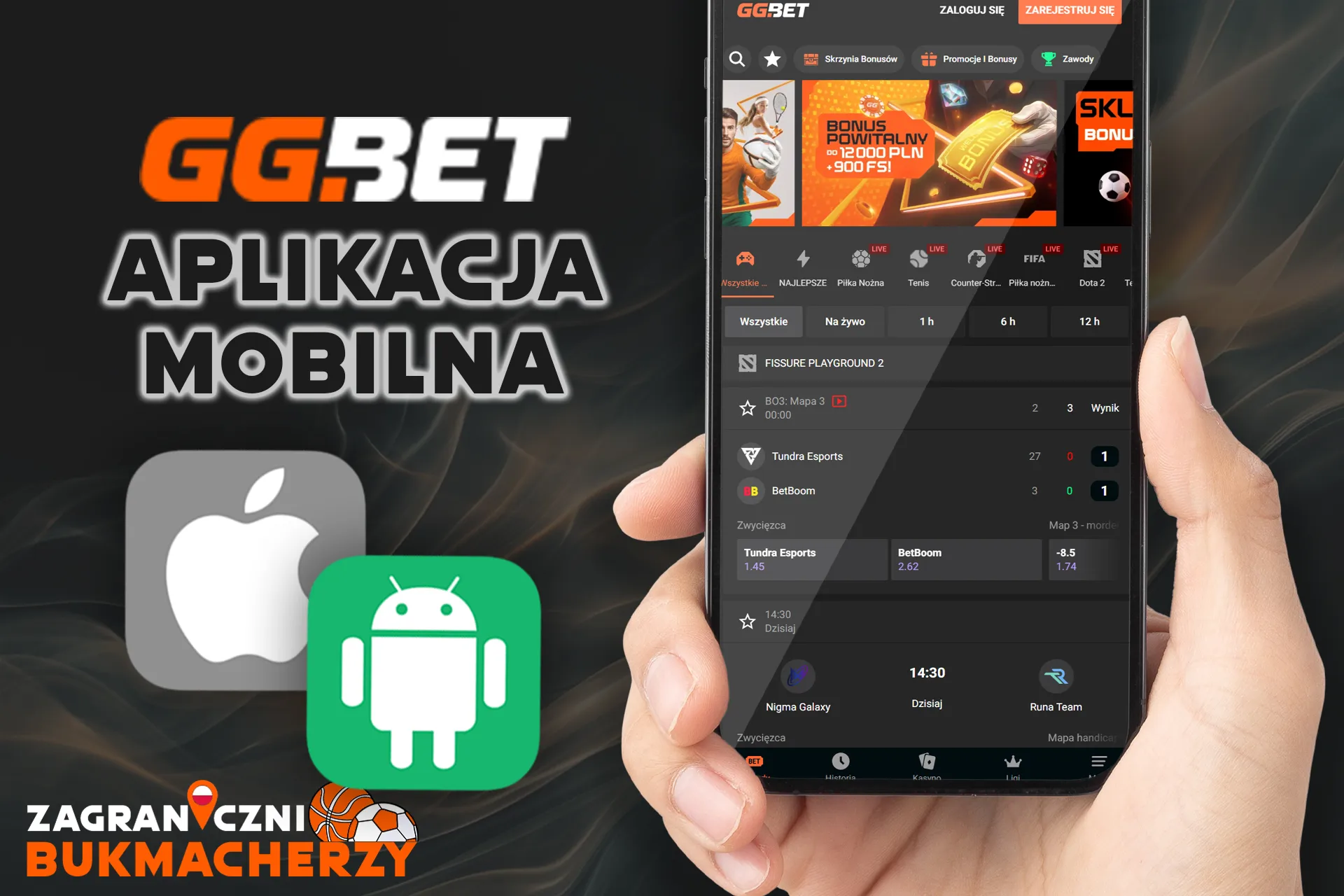 Wygodna aplikacja mobilna kasyna na Androida i iOS